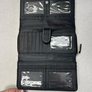 Black / new  Wallet with tons of pockets and slots